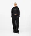 Kl Jeans Studded Monogram Sweatpants In Black