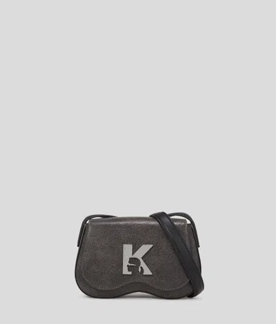 Kl Jeans Sunglasses Mini Crossbody Bag In Black