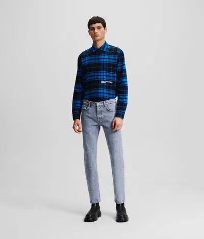 Kl Jeans Tapered Jeans In Gray