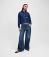 Kl Jeans Tief Sitzende Jeans Mit Weitem Bein In Blue