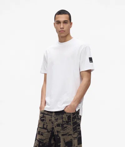 Kl Jeans T-shirt Classique Avec Logo Box In White