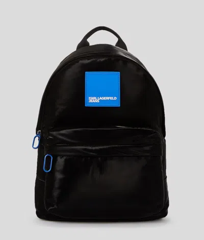 Kl Jeans Ubran Nylon Backpack In Black