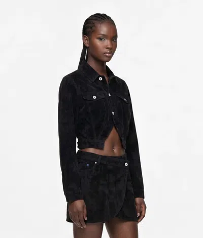 Kl Jeans Velvet Denim Jacket