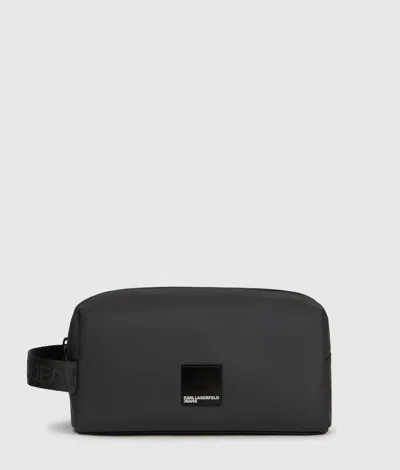 Kl Jeans Venture Washbag In Black