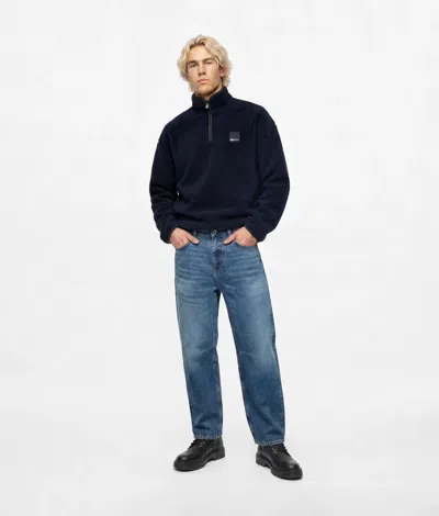 Kl Jeans Vintage Wash Barrel-leg Jeans