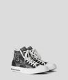 Kl Jeans Vulc Bandana-print High-top Sneakers
