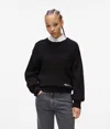 Kl Jeans Woman In Black