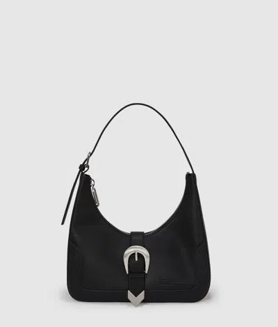 Kl Jeans Woman In Black