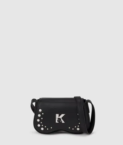 Kl Jeans Woman In Black