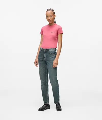 Kl Jeans Woman In Blue