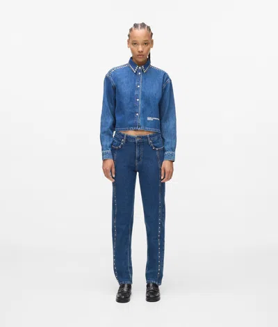 Kl Jeans Woman In Blue