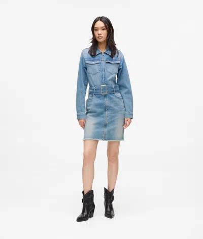 Kl Jeans Woman In Blue