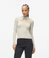 Kl Jeans Woman In Gray