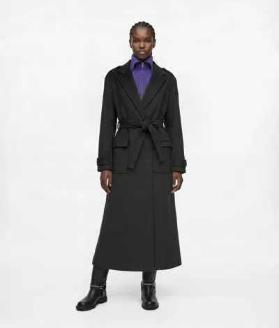 Kl Jeans Wool-blend Wrap Coat