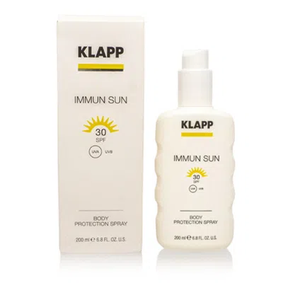 Klapp / Immun Sun Spf 30 Body Protection Spray 6.8 oz (200 Ml) In N/a