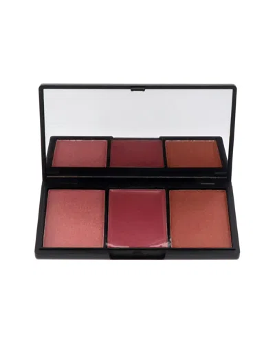 Klara Women's 0.35oz 3 Shade Palette Powder And Cream Blush - Mistress