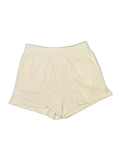 Pre-owned Klassy Network Athletic Shorts In Ivory