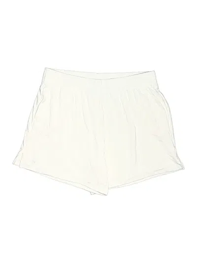 Pre-owned Klassy Network Athletic Shorts In Ivory