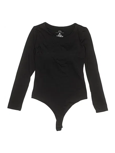 Pre-owned Klassy Network Bodysuit In Black