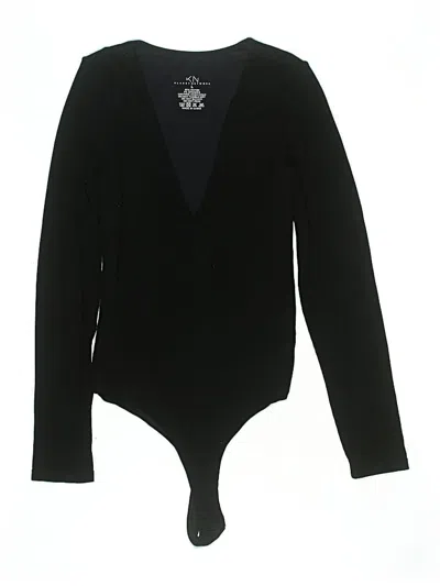 Pre-owned Klassy Network Bodysuit In Black