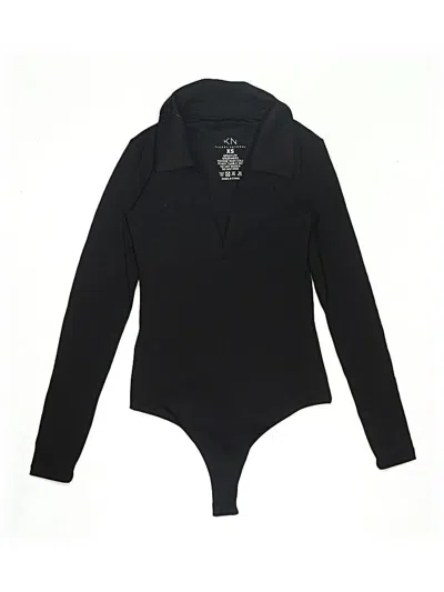 Pre-owned Klassy Network Bodysuit In Black