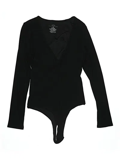 Pre-owned Klassy Network Bodysuit In Black