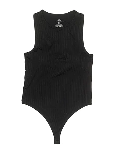 Pre-owned Klassy Network Bodysuit In Black