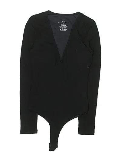 Pre-owned Klassy Network Bodysuit In Black