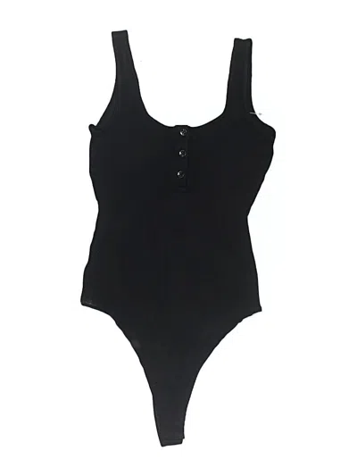 Klassy Network Bodysuit In Black