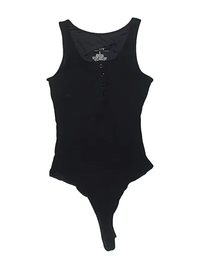 Pre-owned Klassy Network Bodysuit In Black