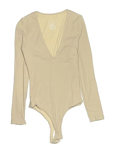 Pre-owned Klassy Network Bodysuit In Brown