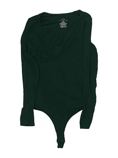 Pre-owned Klassy Network Bodysuit In Green