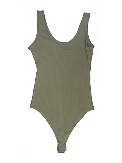 Pre-owned Klassy Network Bodysuit In Green