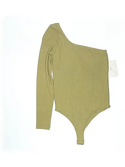 Klassy Network Bodysuit In Green
