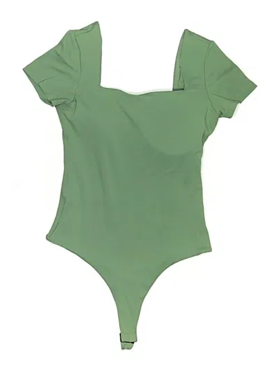 Pre-owned Klassy Network Bodysuit In Green