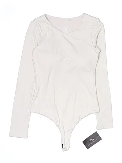 Klassy Network Bodysuit In Ivory
