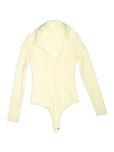 Pre-owned Klassy Network Bodysuit In Yellow