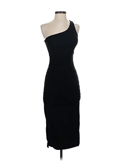 Pre-owned Klassy Network Cocktail Dress In Black