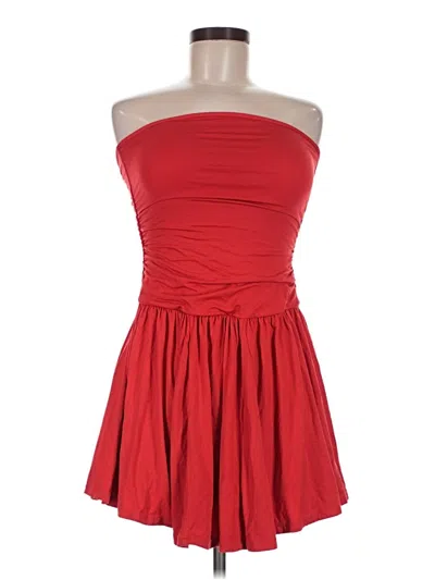 Pre-owned Klassy Network Cocktail Dress In Red