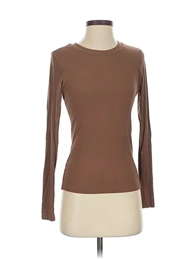 Pre-owned Klassy Network Long Sleeve T-shirt In Brown