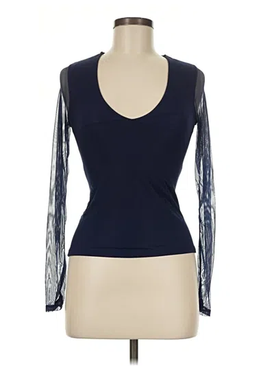 Pre-owned Klassy Network Long Sleeve T-shirt In Blue