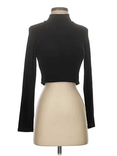 Pre-owned Klassy Network Long Sleeve Turtleneck In Black