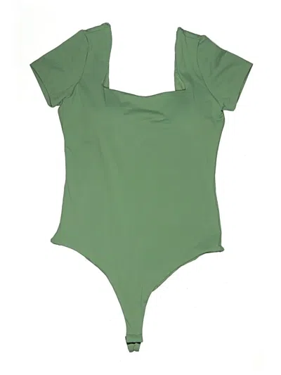 Pre-owned Klassy Network One Piece Swimsuit In Green