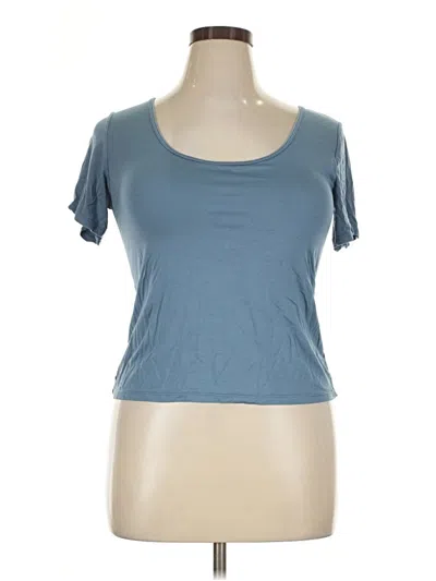 Pre-owned Klassy Network Short Sleeve T-shirt In Blue