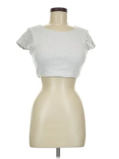 Pre-owned Klassy Network Short Sleeve T-shirt In Silver