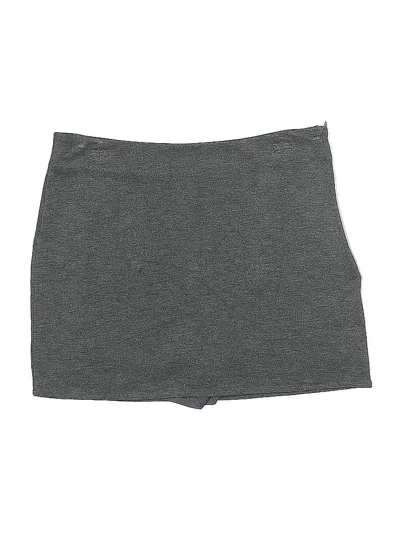 Pre-owned Klassy Network Skort In Gray