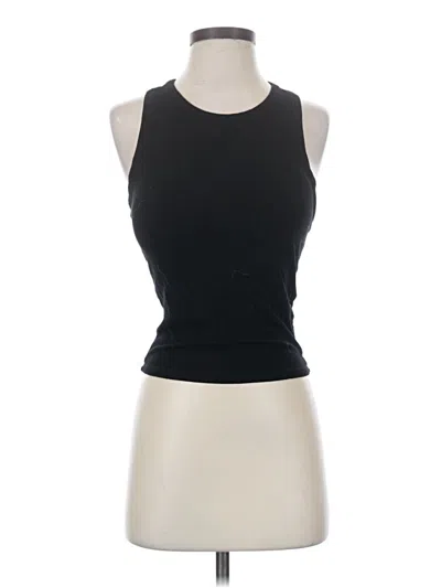 Pre-owned Klassy Network Sleeveless Top Black Halter Neckline Tops