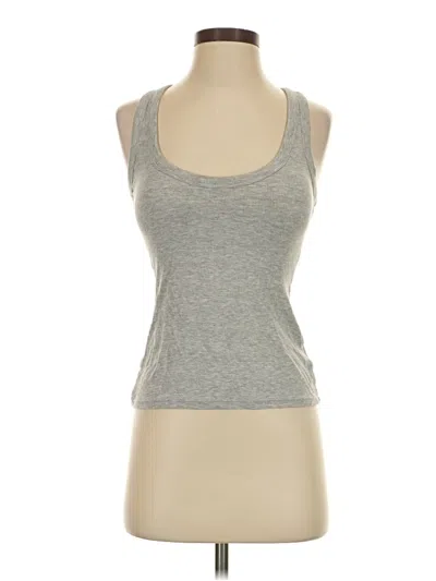 Pre-owned Klassy Network Sleeveless Top Gray Scoop Neck Tops