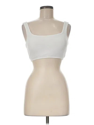 Pre-owned Klassy Network Sports Bra In Ivory