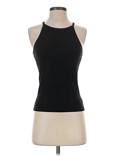 Pre-owned Klassy Network Tank Top Black Halter Neckline Tops